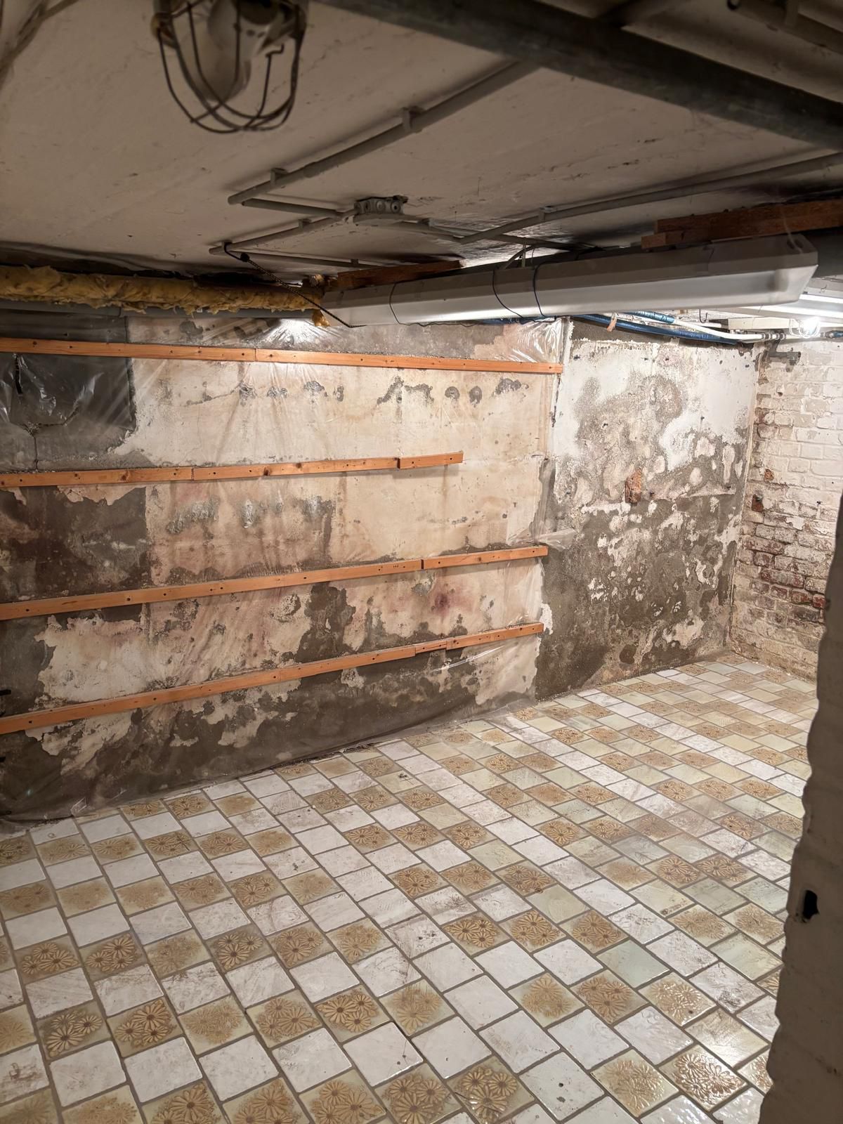 Ordentlich und aufgeräumter Kellerraum